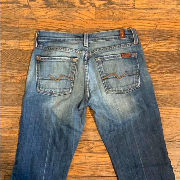 7 For All Mankind Women’s Bootcut Jeans Size 25 - Picture 3 of 4